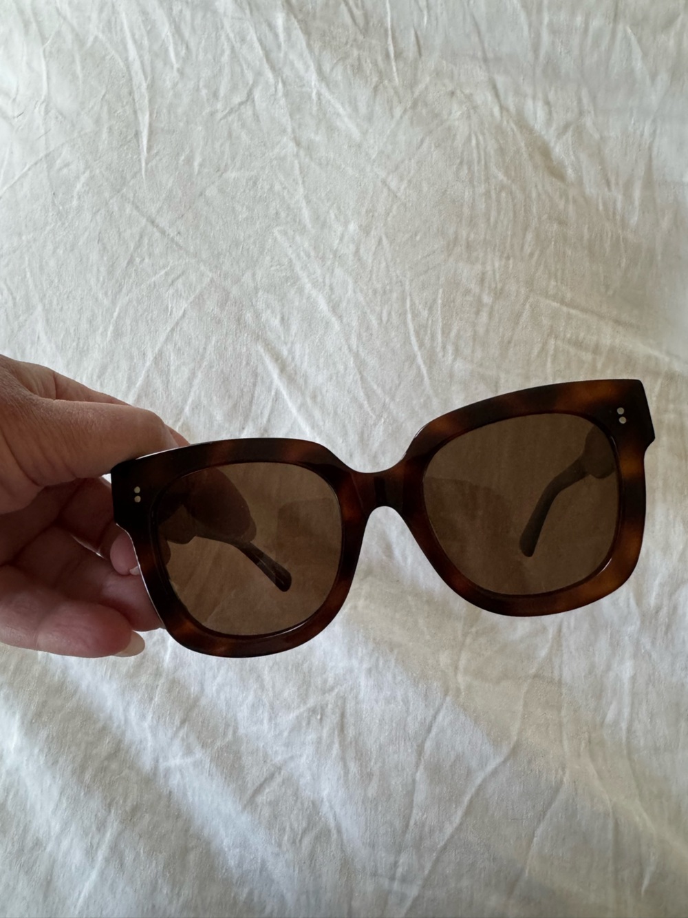 CHIMI Oversized Tortoiseshell Sunglasses